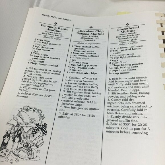 A Quilters Christmas Cookbook Festive Recipes Desserts 1996 Stotlzfus & Ranck - Picture 6 of 11